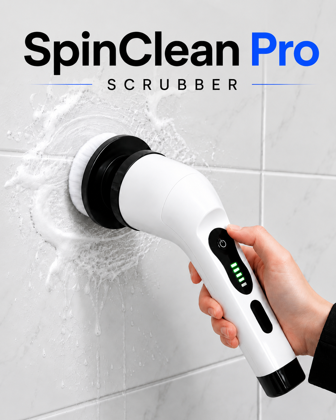 SpinClean Pro Electric Power Scrubber